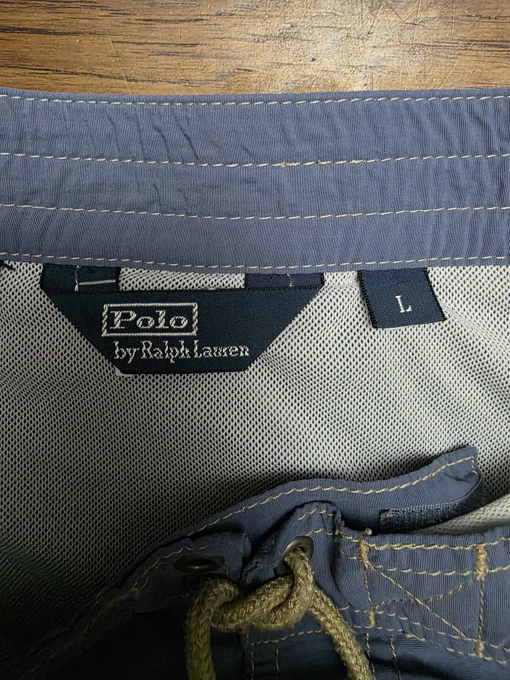 Polo by Ralph Lauren Men’s Blue Swim Trunks sz Large